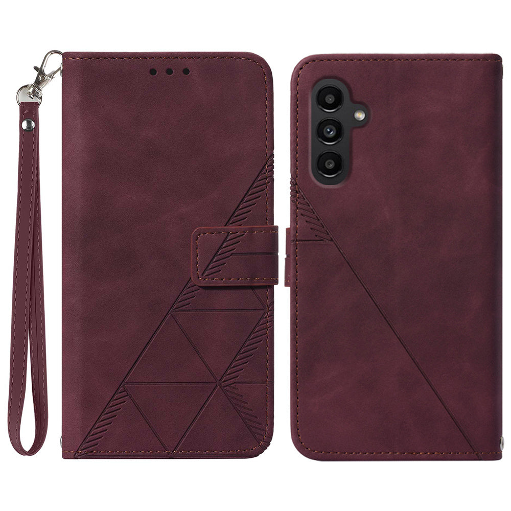 YB Imprinting Series-1 for Samsung Galaxy A25 5G A24 4G Leather Wallet Case Imprinted Stand Phone Cover with Strap YB Imprinting Series-1 for Samsung Galaxy A25 5G A24 4G Leather Wallet Case Imprinted Stand Phone Cover with Strap
